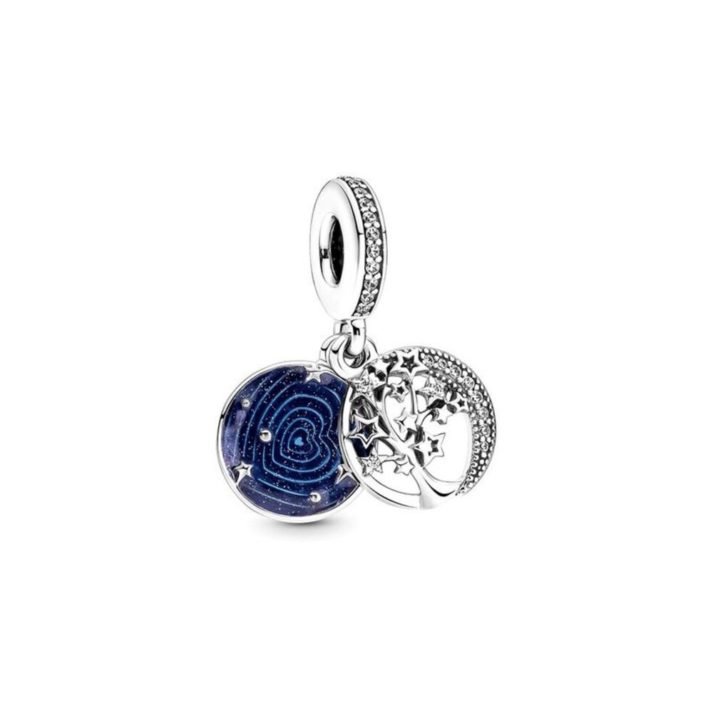 Pandora Moments Silver Cz Charm